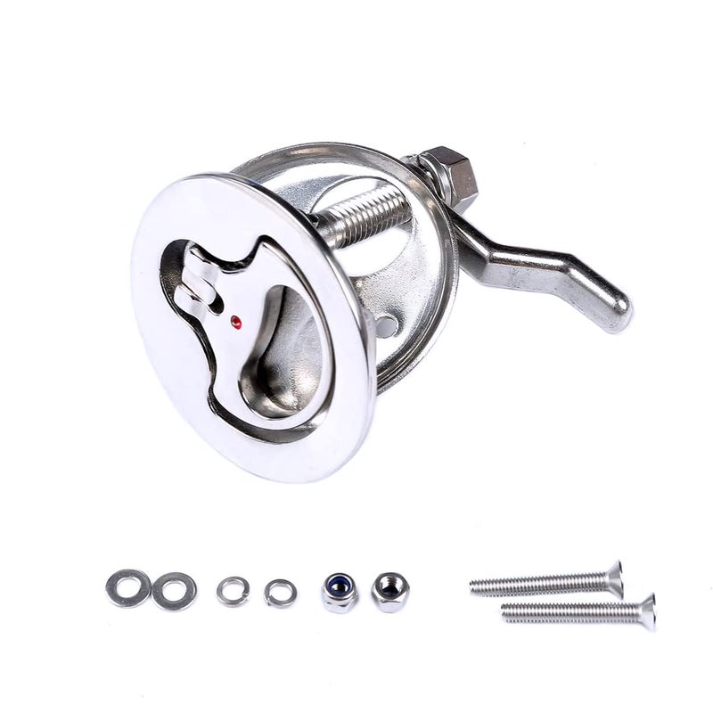 Mxeol Boat Cam Latch Stainless Steel Marine Hatch Cam Latch Pull 1 Pack - Image 1